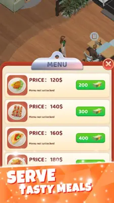 Restaurant Story- Decor & Cook android App screenshot 2